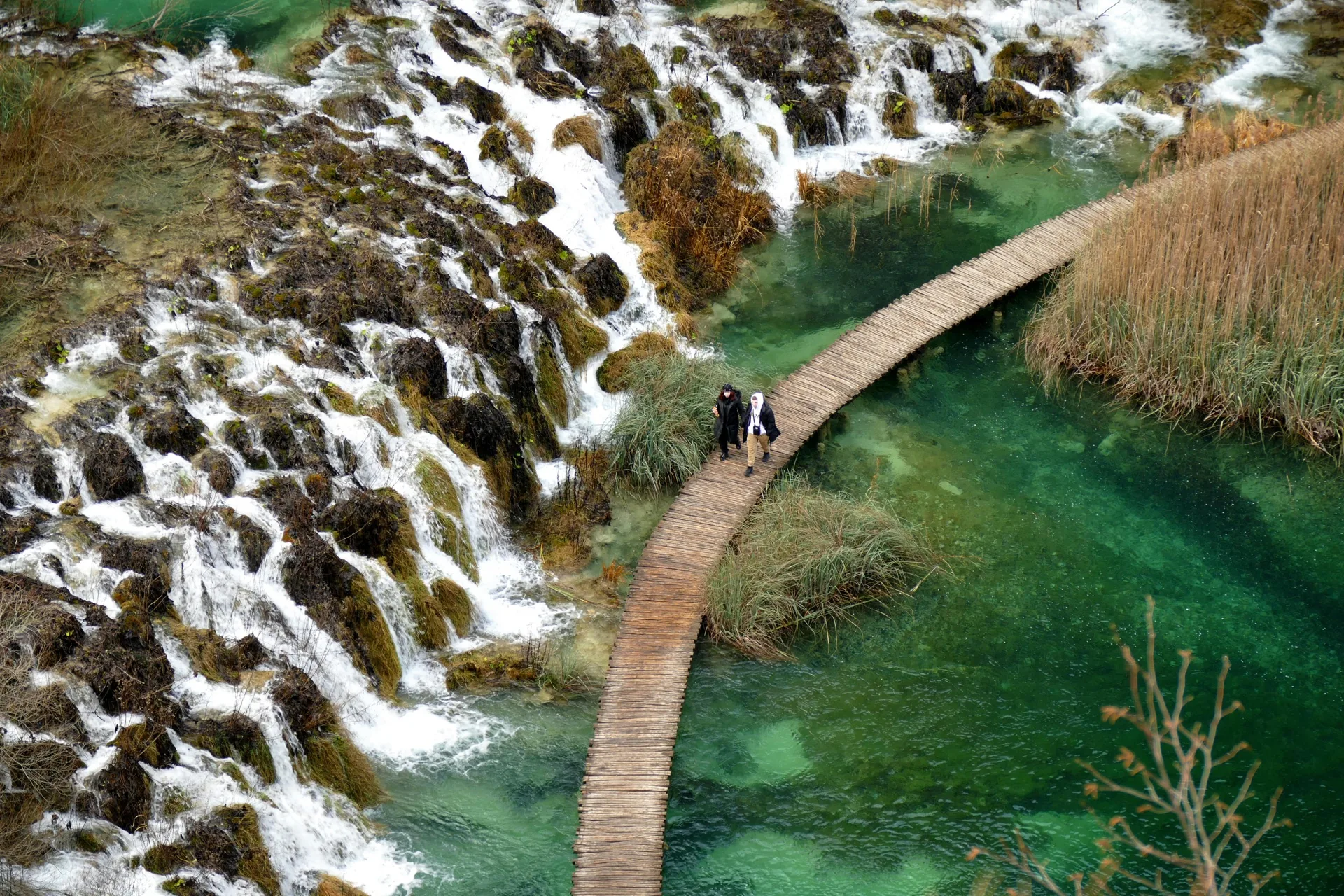 Plitvice Lakes waterfalls