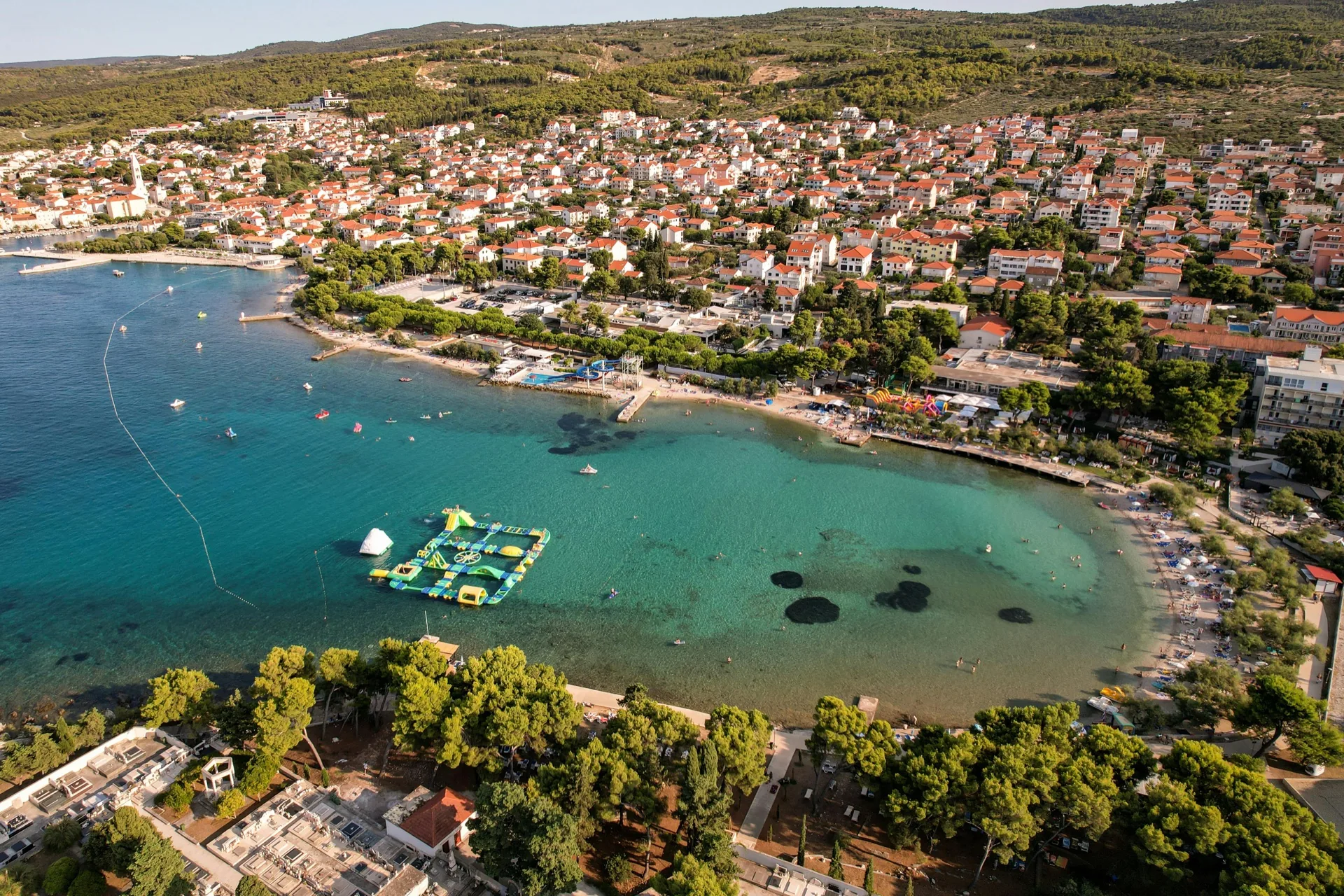 Family friendly private transport route idea from Zadar