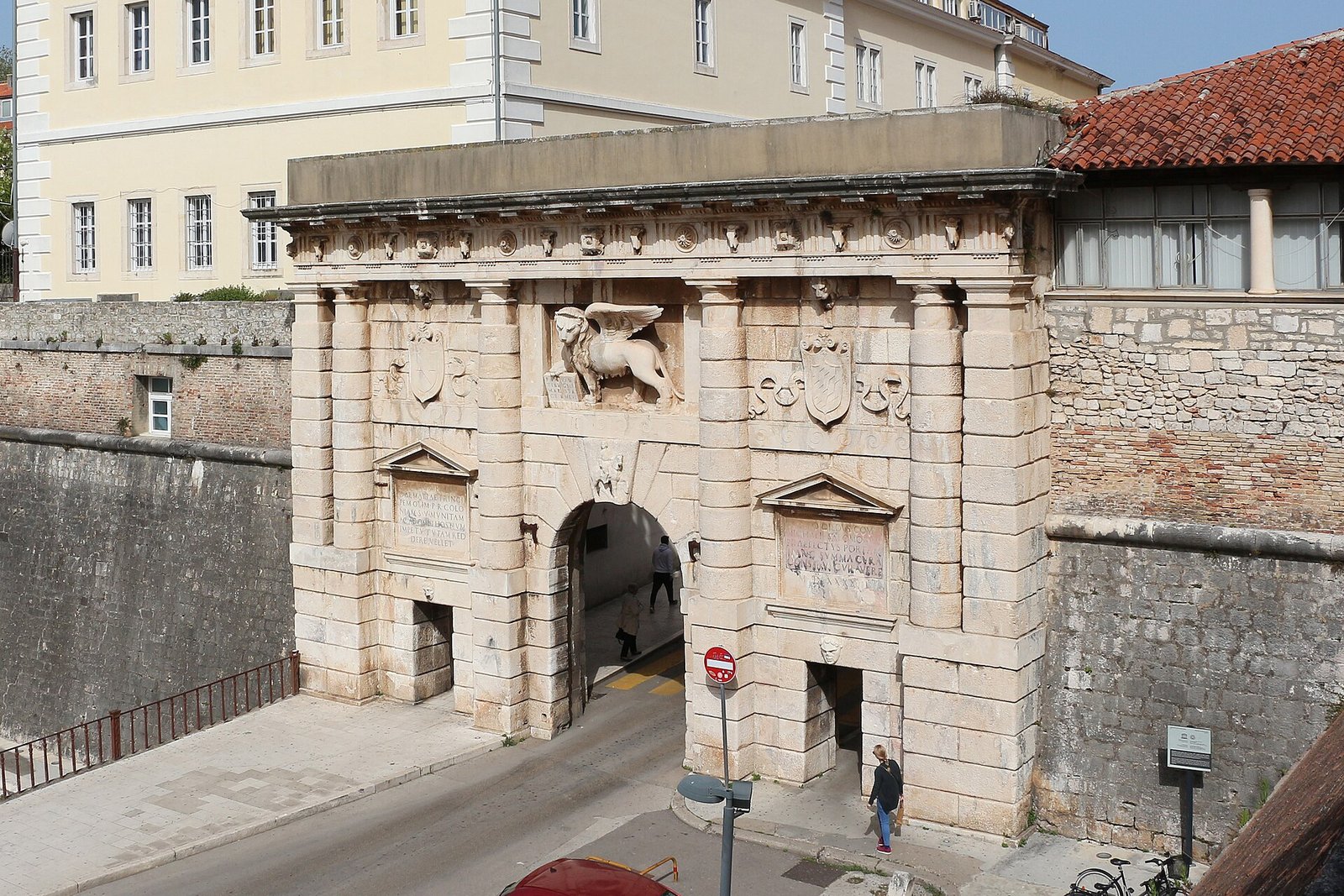 Zadar historic centre
